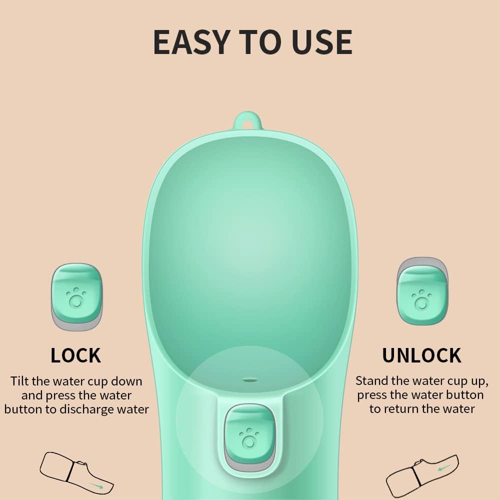 Portable Dog Water Bottle – Hydration on Every Adventure