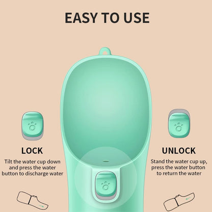 Portable Dog Water Bottle – Hydration on Every Adventure